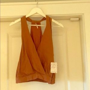 Free people halter burnt orange